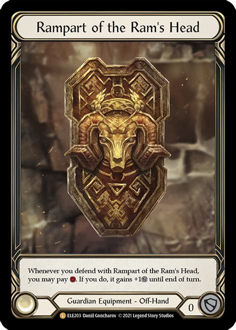 Rampart Of The Ram S Head Spellvoid FaB Card Search