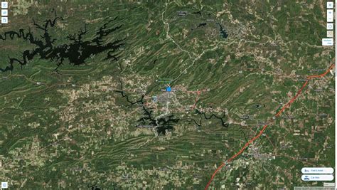 Hot Springs Arkansas Map United States