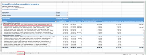 Caso Pr Ctico De C Lculo Semestral De Retenci N En La Fuente