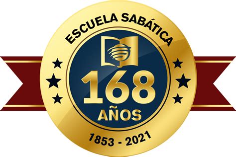 Logo 168 Años de la Escuela Sabática Materiales y Recursos Adventistas