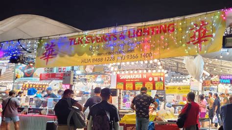 Chinese New Year Street Food Night Market Woodlands Mrt Pasar Malam