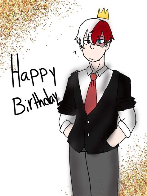 Happy Birthday Shoto Todoroki My Hero Academia Amino