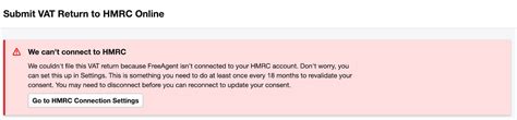 How To Reconnect To Hmrc For Making Tax Digital Mtd For Vat Freeagent
