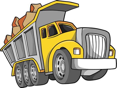 Clip Art Dump Truck Shutterstock