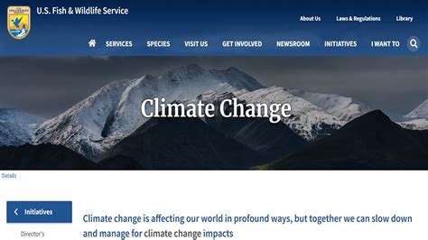 Climate Change Websites Climate Change