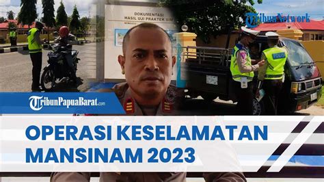 Satlantas Polres Kaimana Tilang Pengendara Sepeda Motor Selama