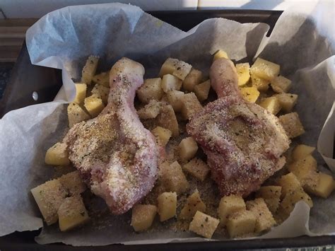 Fusi Di Pollo Al Forno Con Finocchi E Funghi Ricetta Fatto In Casa Da