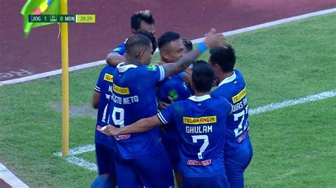 GOL PEMBUKA Fariz Berikan Untuk PSIM Yogyakarta Pegadaian Liga 2