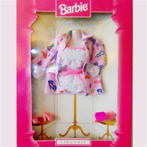 Barbie White Eyelet Lingerie Barbie Fashion Avenue Lingerie New In Box Nrfb Barbie Doll