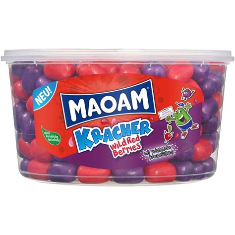 Haribo Maoam Kracher Wild Red Berries 265 Stk