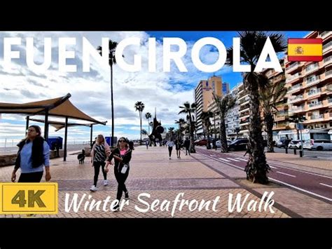 K Fuengirola Promenade Walking Tour Of Paseo Maritimo In Winter