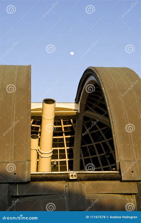 Griffith Observatory Telescope Stock Photo - Image of telescope, metal ...