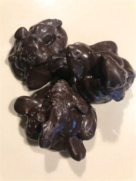 Dark Chocolate Almond Clusters | Kathy's Kernels