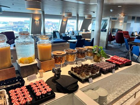 Review The Stena Plus Lounge On A Ferry Between Liverpool And Belfast