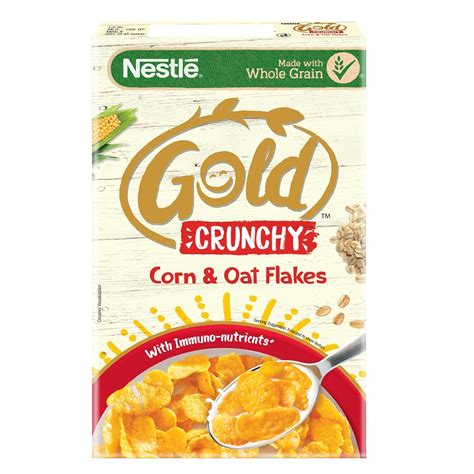 Nestlé Gold Crunchy Oats And Corn Flakes Crunchy Oats And Crnchy Corn Flakes Breakfast Cereal With