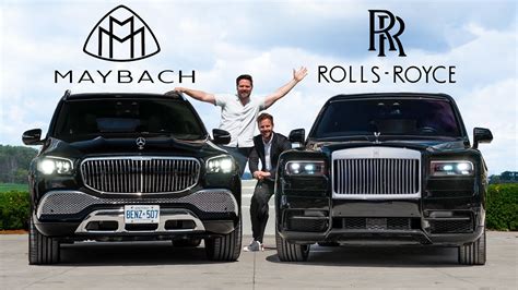 2021 Mercedes Maybach Gls600 Vs Rolls Royce Cullinan Battle Of The