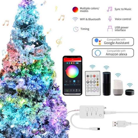 Tuya Luci A Globo Catena Luminosa A Led Smart Wifi E Bluetooth