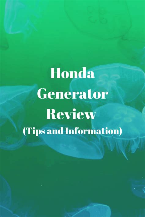 Honda Generator Reviews (Tips and Information) - Generators Zone