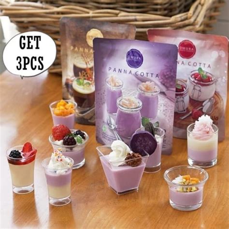 Jual Omura Dessert Shooter Panna Cotta Rasa Fs Jakarta Barat