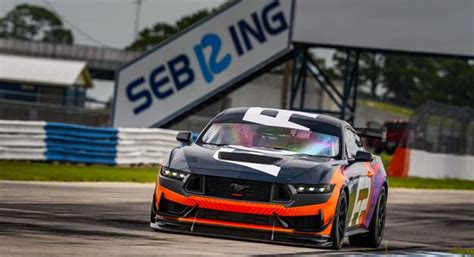 Ford Unveils New Mustang GT4 Eligible To Race In IMSA In 2024 IMSA