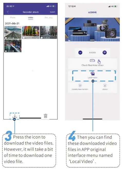 Azdome M P Dash Cam With Wifi Mini Hidden Car Camera User Manual