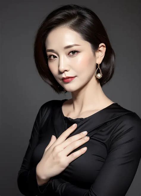 Masterpiece Best Quality One Milf Portrait Makeup Seaart Ai