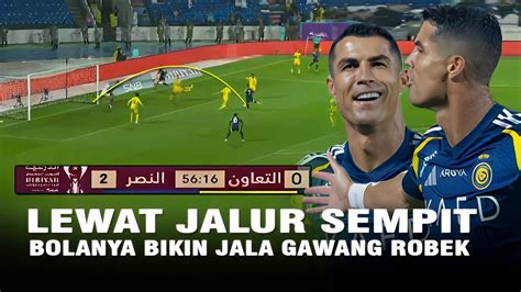 Cetak Gol Paling Indah Ronaldo Jadi Pahlawan Utama Bawa Al Nassr