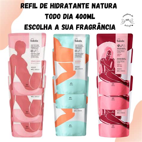 Refil De Hidratante Corporal Natura Tododia 400ml Shopee Brasil