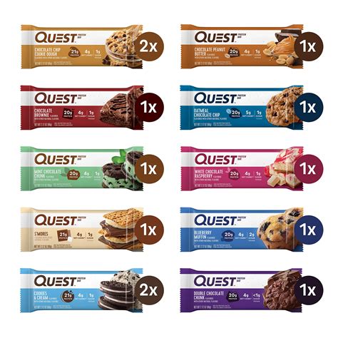 Quest Nutrition Ultimate Variety Pack Protein Bars High Protein Low