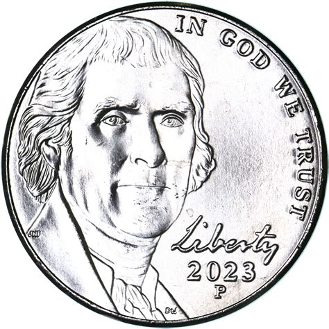 2023 P Jefferson Nickel Brilliant Uncirculated US Coin – Dave's ...