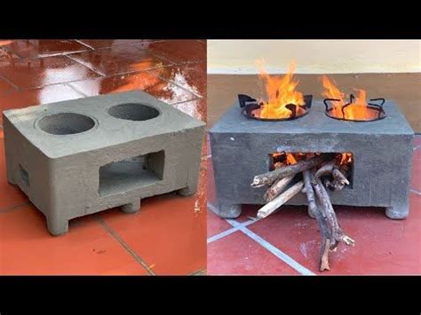 Desain Dapur Tungku Kayu Bakar Modern Gudang Materi Online