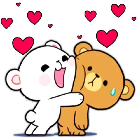 Sticker Abrazo De Oso De Peluche Pegatinas PNG DescargarStickers