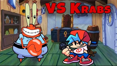 Friday Night Funkin Vs Mr Krabs Fnf Mod Hard Otosection