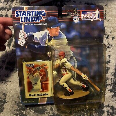 Mlb Starting Lineup Mark Mcgwire St Louis Cardinals Nib Ebay