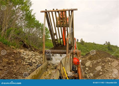 Placer Mining In The Yukon Territories Stock Image Image Of Landscape