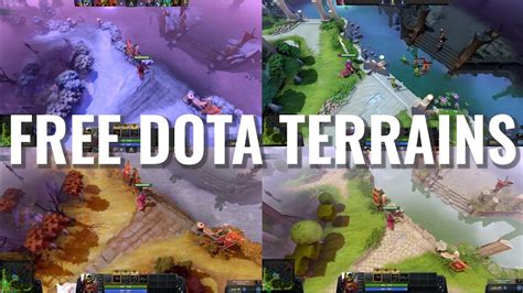 Get Any Dota Terrain For Free Works For 734 Always Updated 2023 Youtube