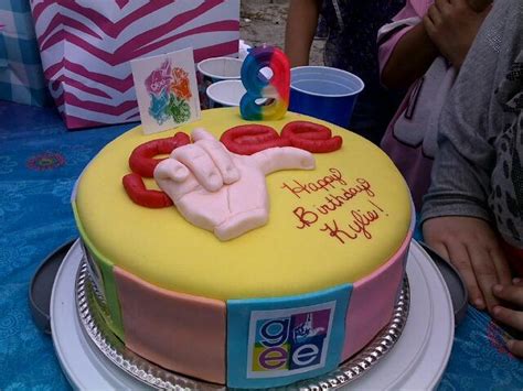 Glee Birthday Cake