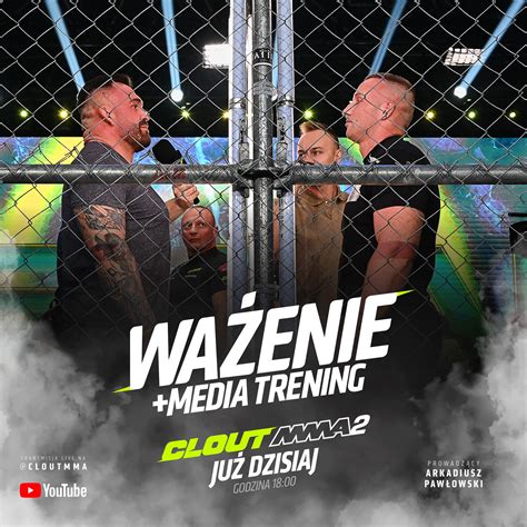 Ważenie przed Clout MMA 2 Omielańczuk vs Bad Boy na żywo od 18 00