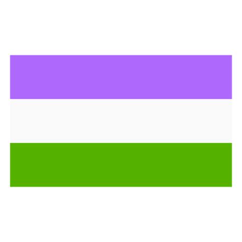 Flag Stripe Genderqueer Flat Png And Svg Design For T Shirts