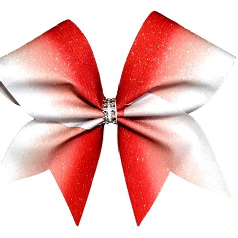 Red Cheer Bow Etsy
