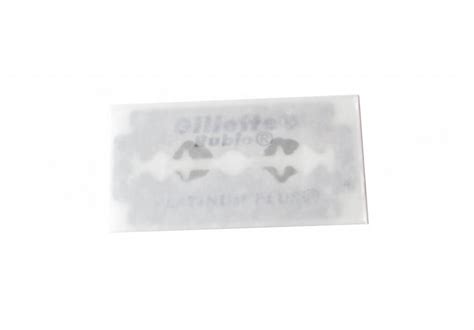 Gillette Rubie Platinum PLUS double edge razor blades - Razor Blades Club