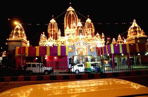 Birla Mandir - illuminated