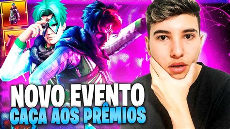 Free Fire Ao Vivonovo Evento Ca A Aos Premios K Youtube