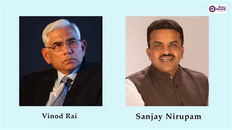 Former Cag Vinod Rai Tenders Unconditional Apology To Sanjay Nirupam In