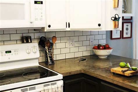 How To Install A Subway Tile Kitchen Backsplash