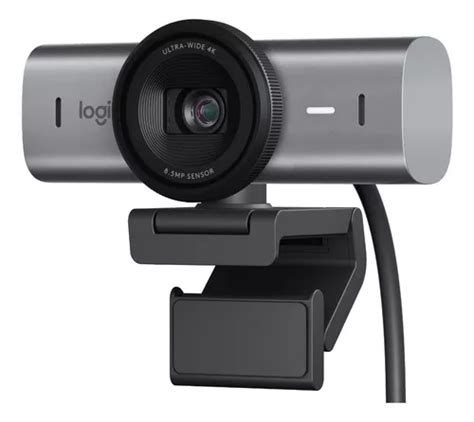 Webcam Ultra Hd 4k Logitech Mx Brio Grafite Parcelamento Sem Juros