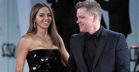 Heres How Matt Damon Met His Wife Luciana Barroso