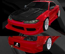 ORIGIN Labo Attack Line Body Kit (FRP) | Body Kits for Nissan Silvia ...