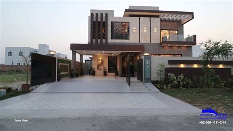 1 Kanal Luxurious Modern Marvelous Design House 6 Phase Dha Lahore By President Group 850