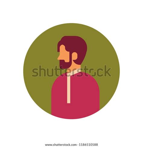 Indian Man Face Avatar Wearing National Stock Vector Royalty Free